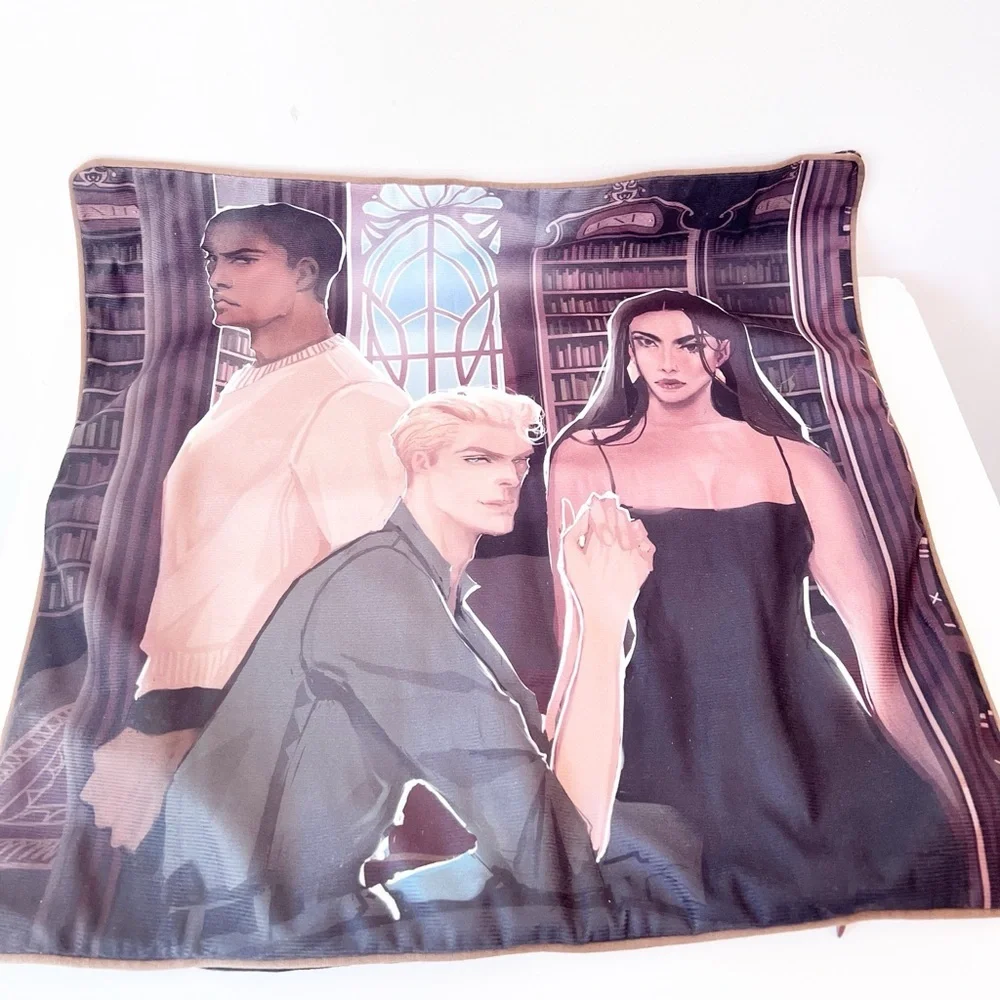 FairyLoot‎ The Atlas Six Cushion Cover Multicolor Dark Academia Olivie Blake